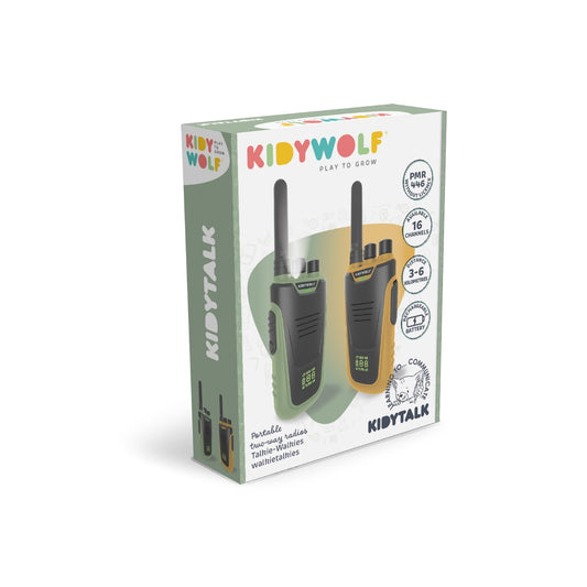 Walkie-Talkie: KIDYTALK - Green-Orange