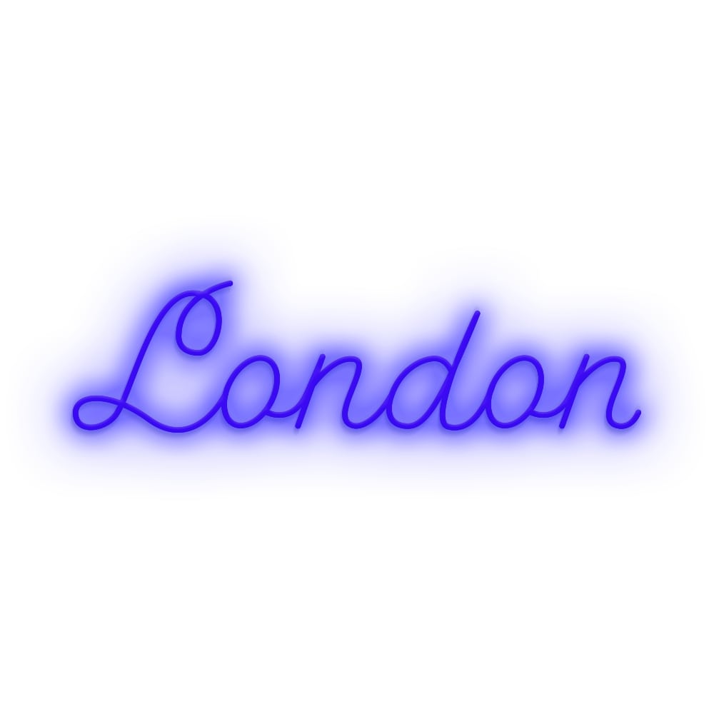 Neon skilt - LED London