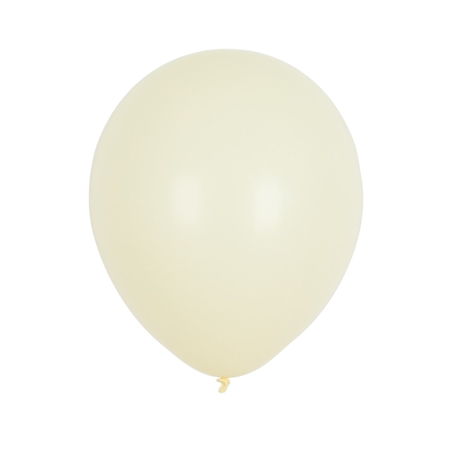 Balloons Plain 10 pieces - light yellow