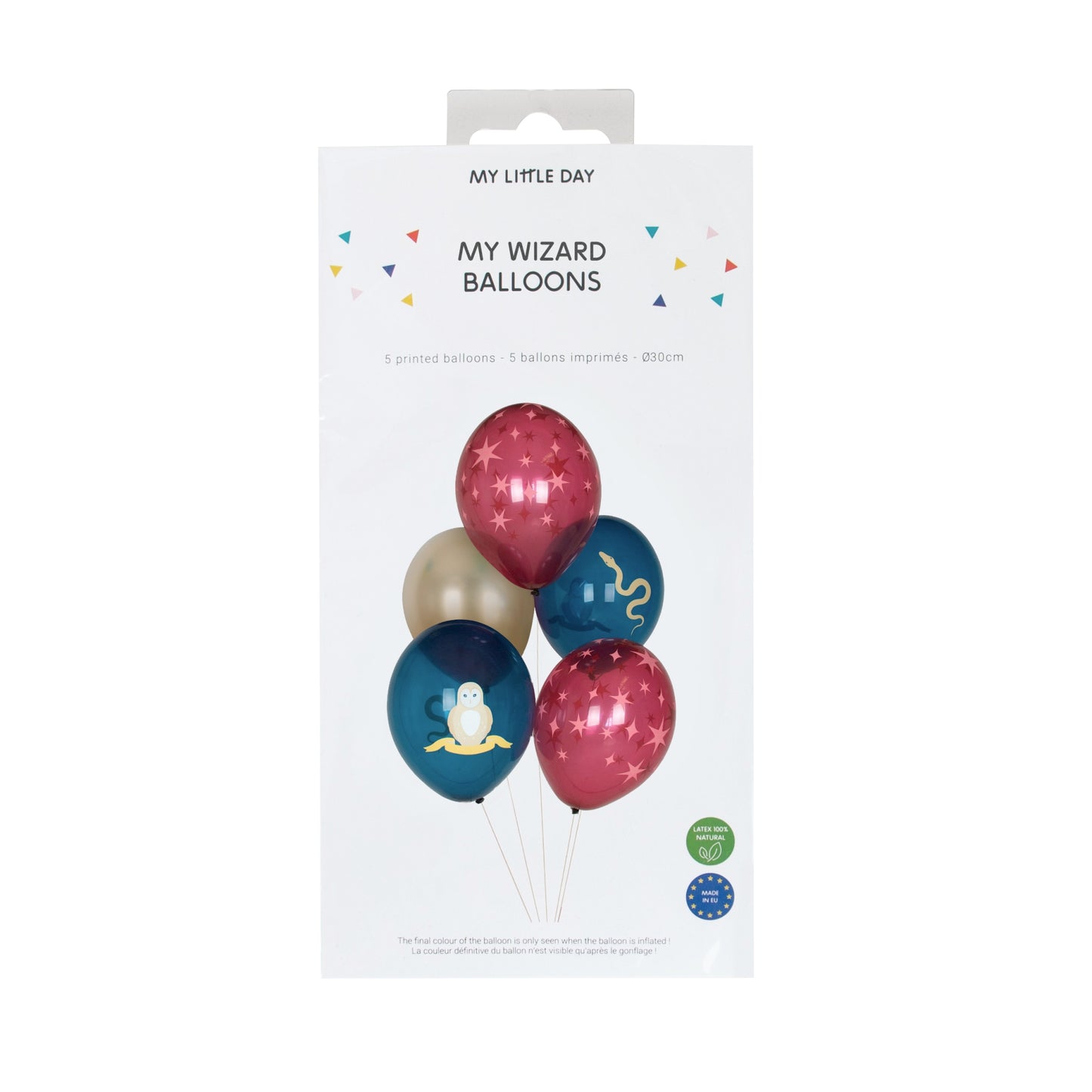 Balloons Tattooed  5 pieces - wizard