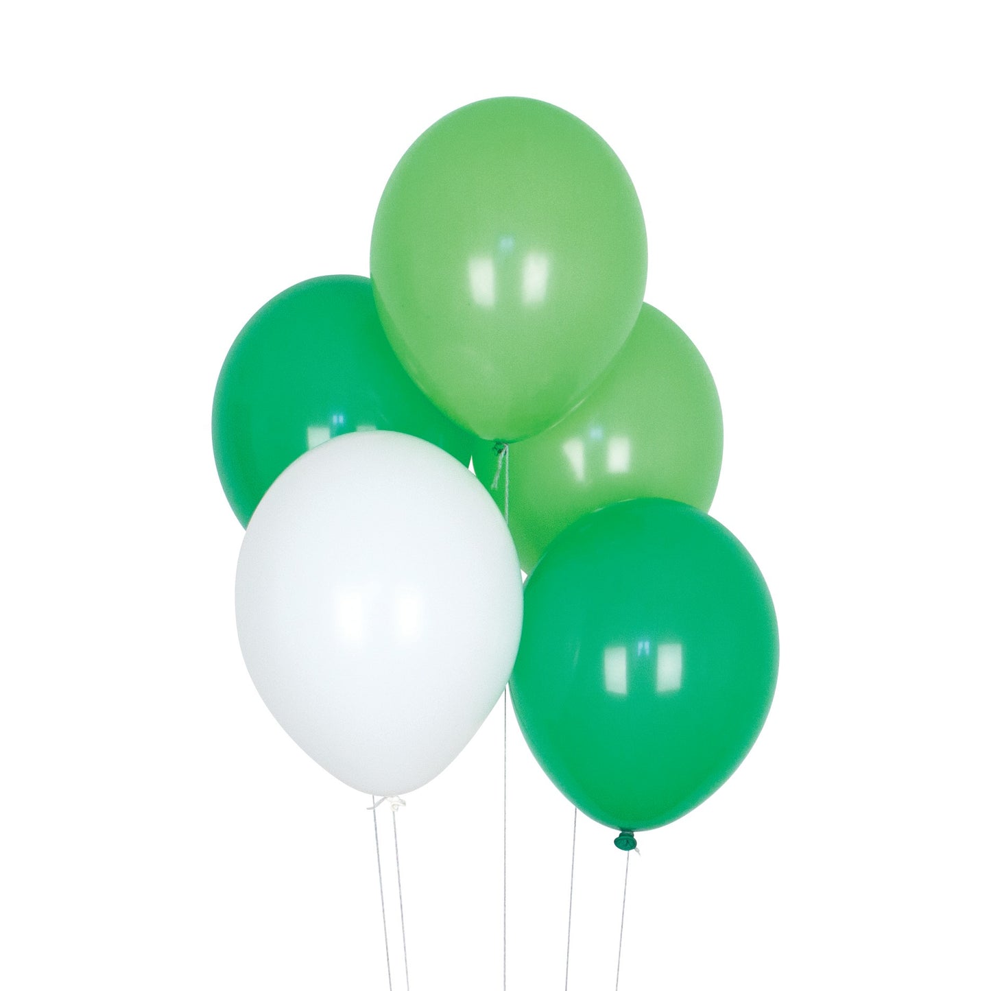 Balloons Mix 10 pieces - green