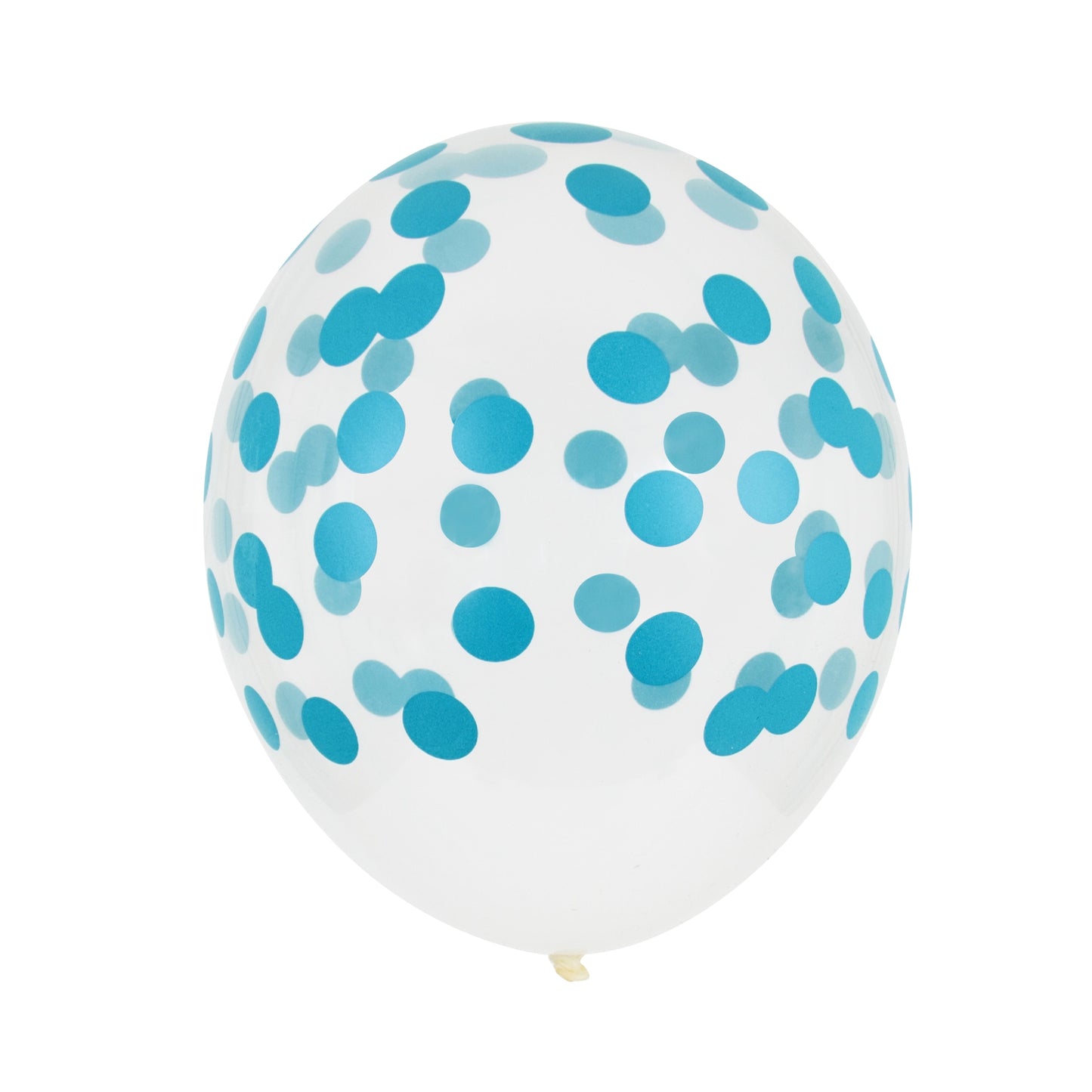 Balloons Printed Confetti  5 pieces - blue