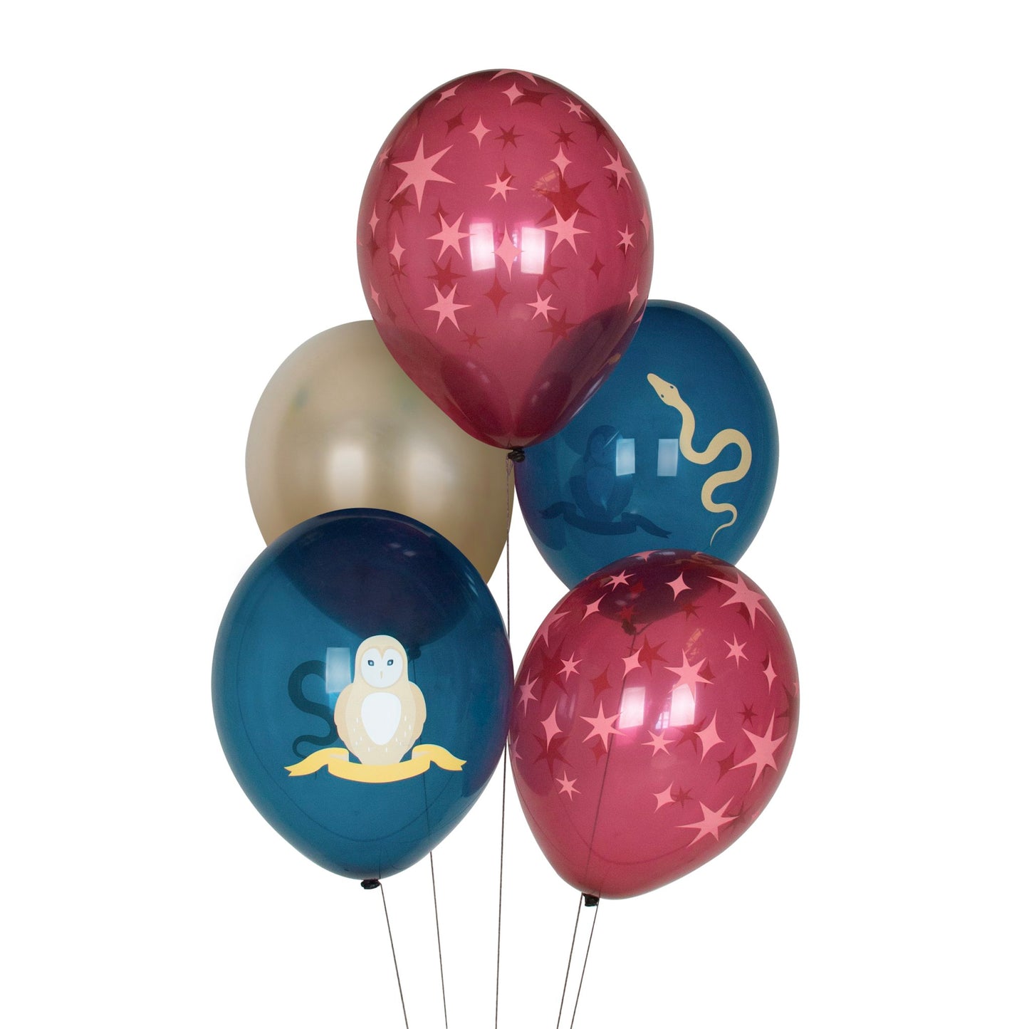 Balloons Tattooed  5 pieces - wizard