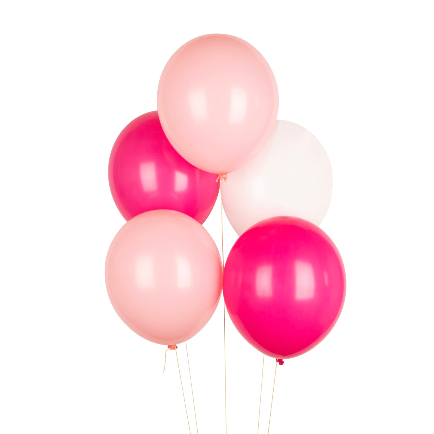 Balloons Mix 10 pieces - pink