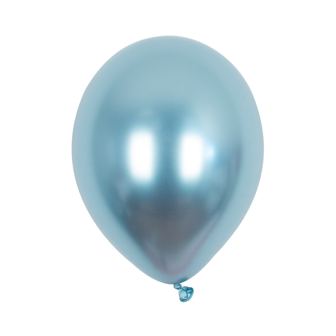 Balloons Chrome 5 pieces -  blue