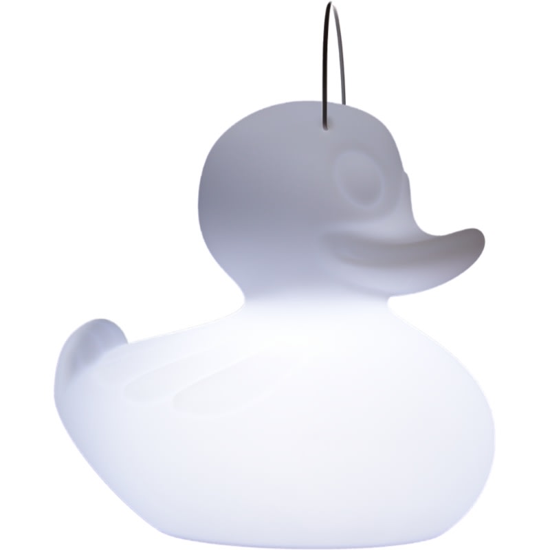 Udendørs lampe - model: "Duck Lamp" Str XL - hvid