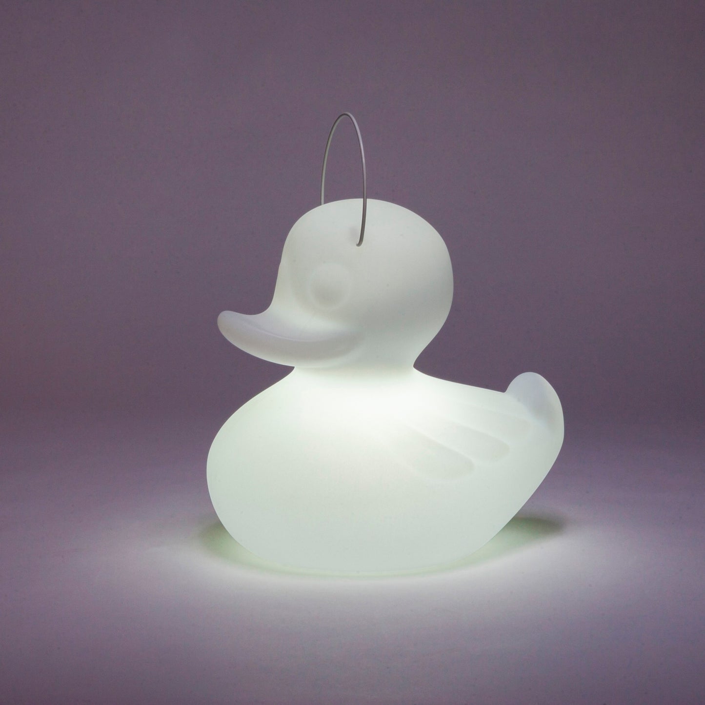 Lampe - model: "The Duck Lamp" Str: Small - hvid