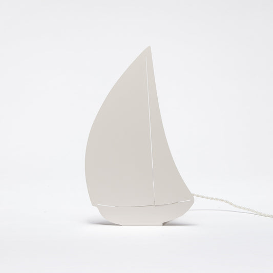 Væg og bordlampe - Model: "Bateau lampe - Ivory"
