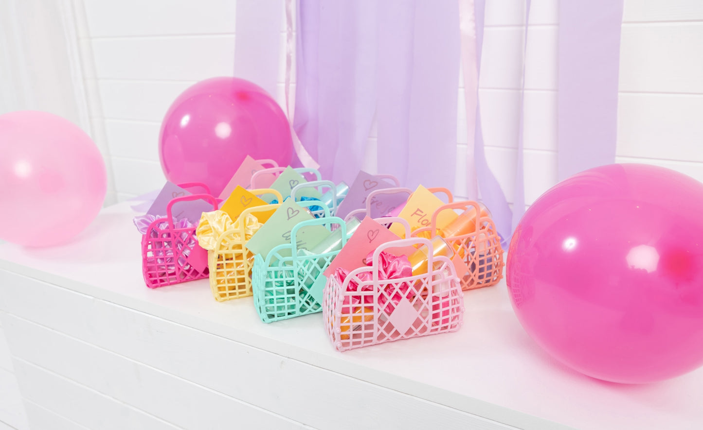 Sun Jellies Retro Basket - Mini