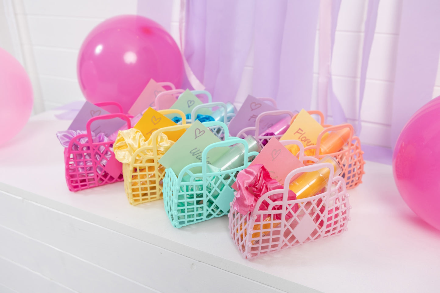 Sun Jellies Retro Basket - Mini