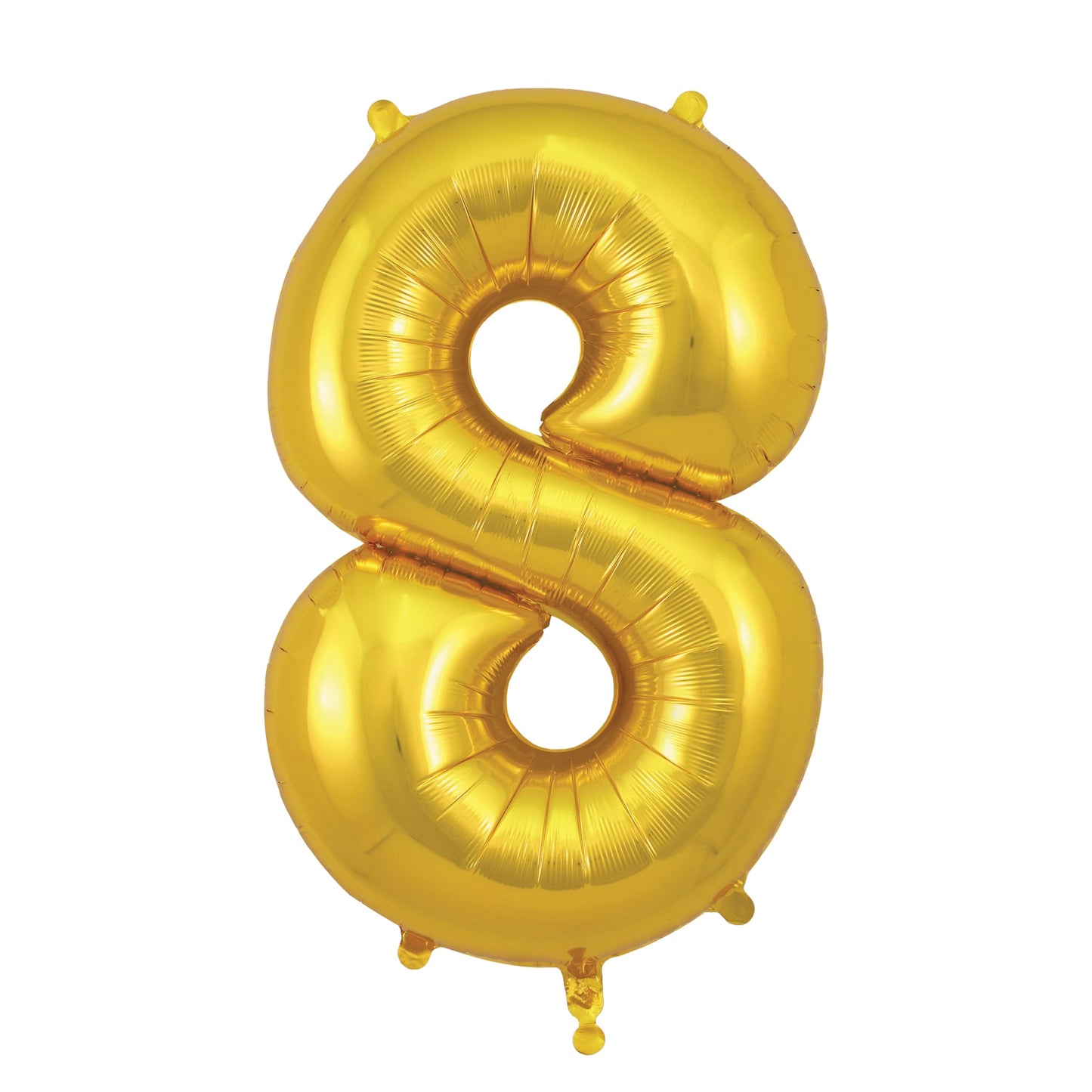 Balloon Foil Number 8 - Gold