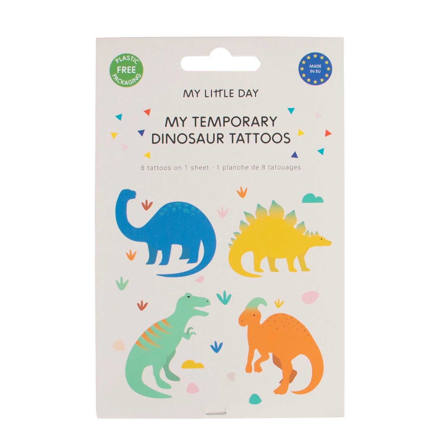 Tattoos 12 pieces jurassic dinos