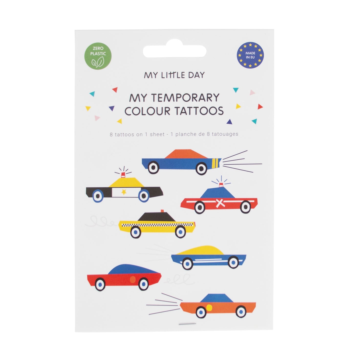 Tattoos 12 pieces cars