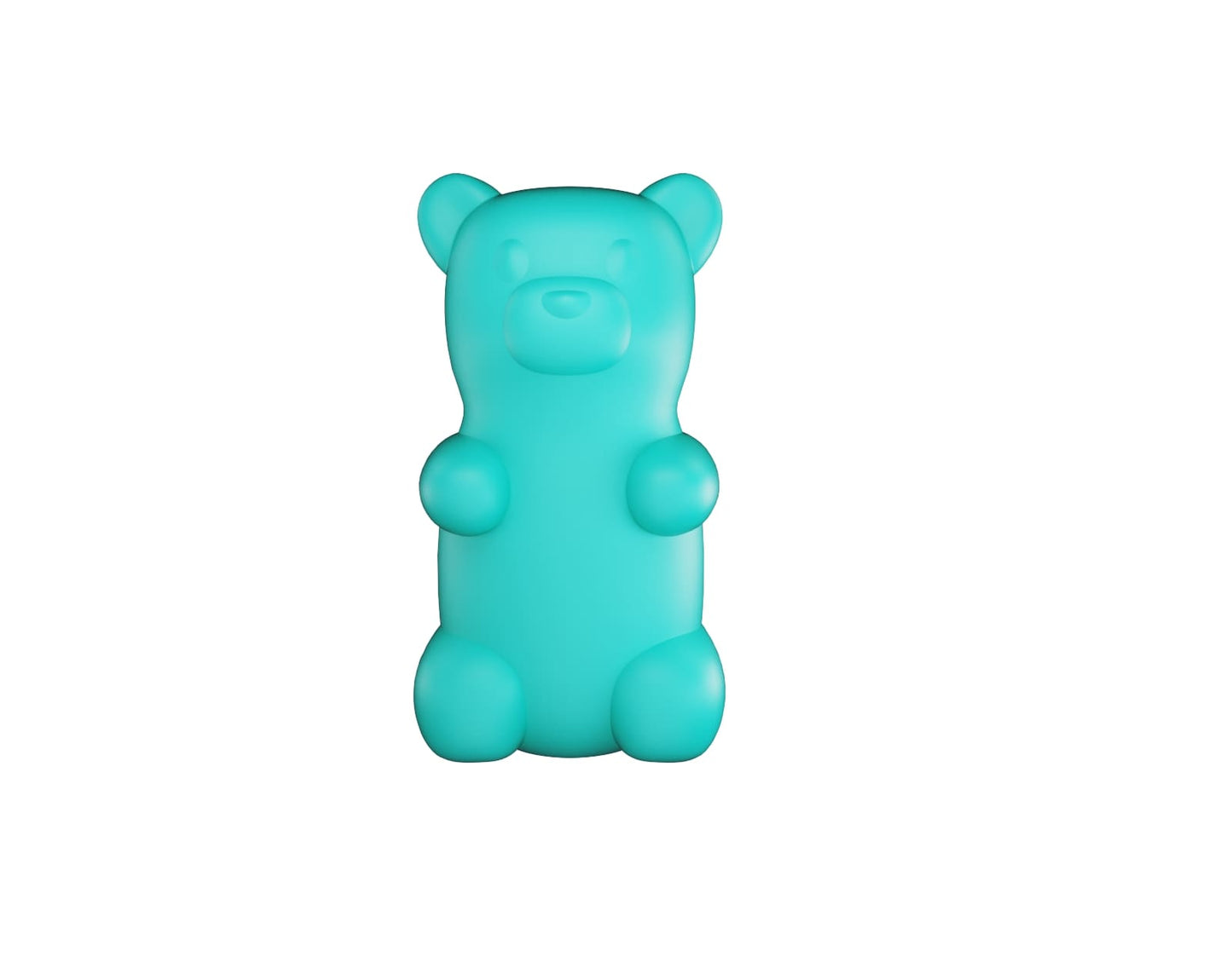 Power bank GUMMY BEAR GREEN / Grøn vingummibamse