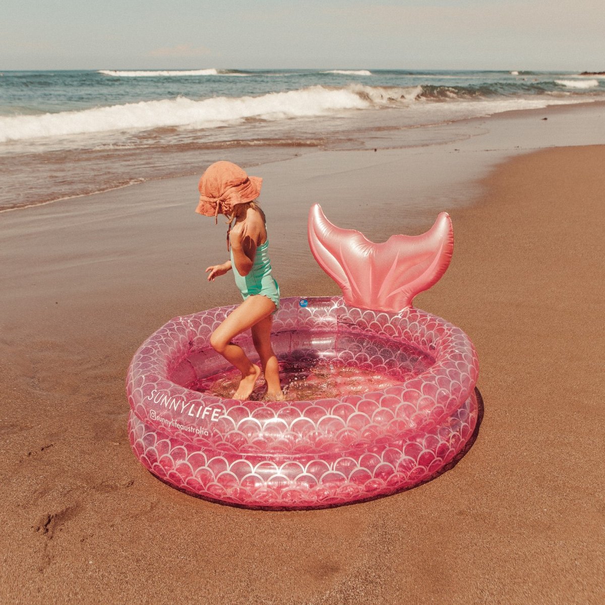 Inflatable Backyard Pool Mermaid