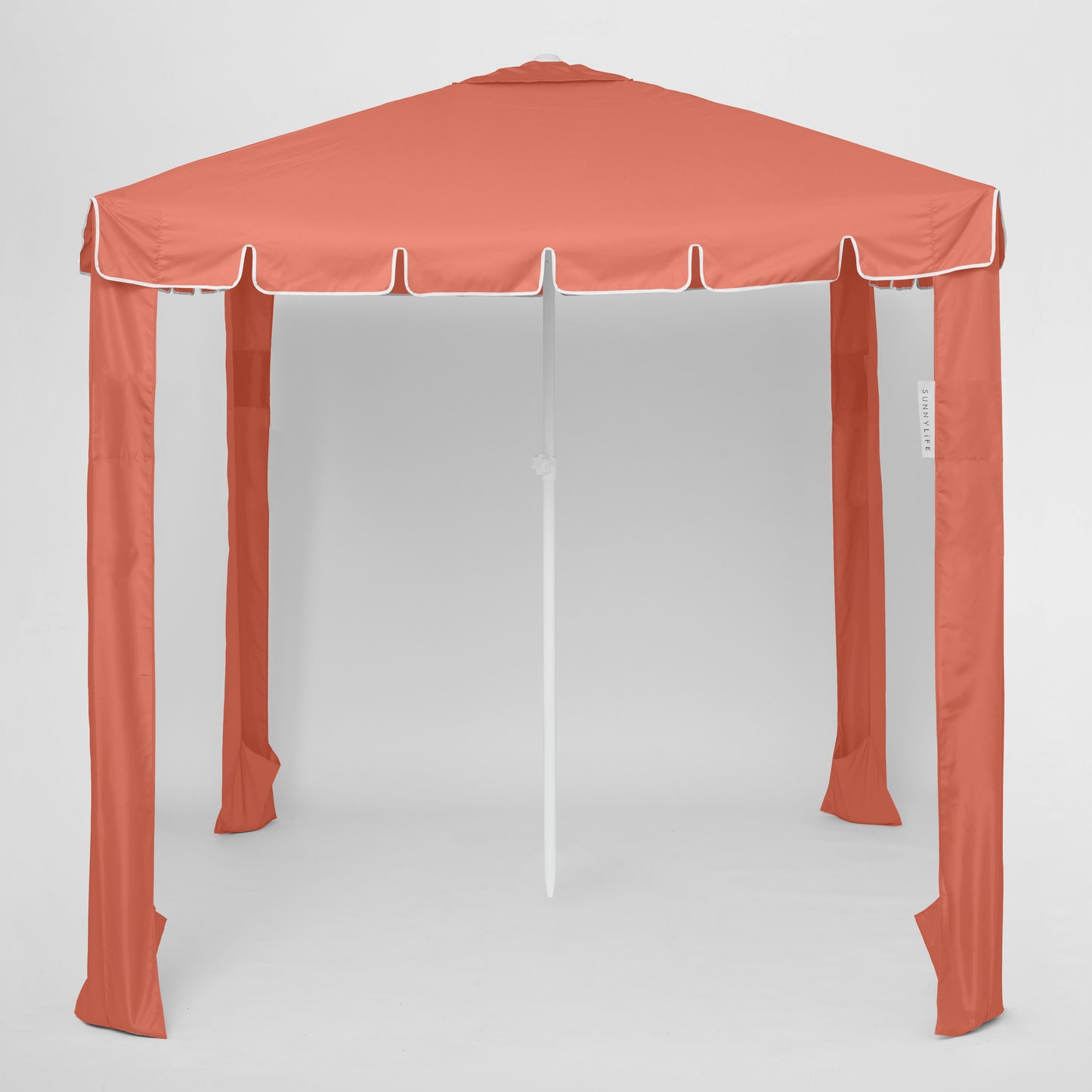 Beach Umbrella Cabana Style Terracotta