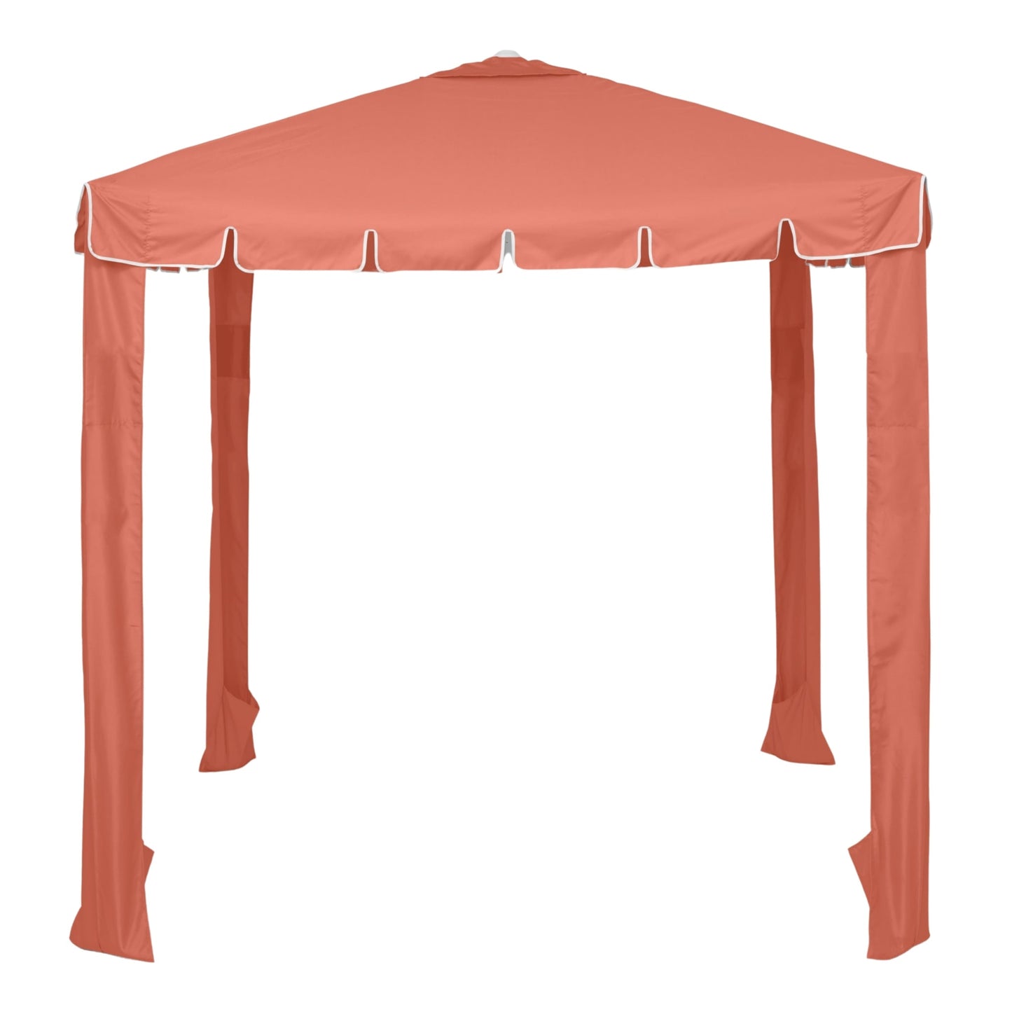 Beach Umbrella Cabana Style Terracotta