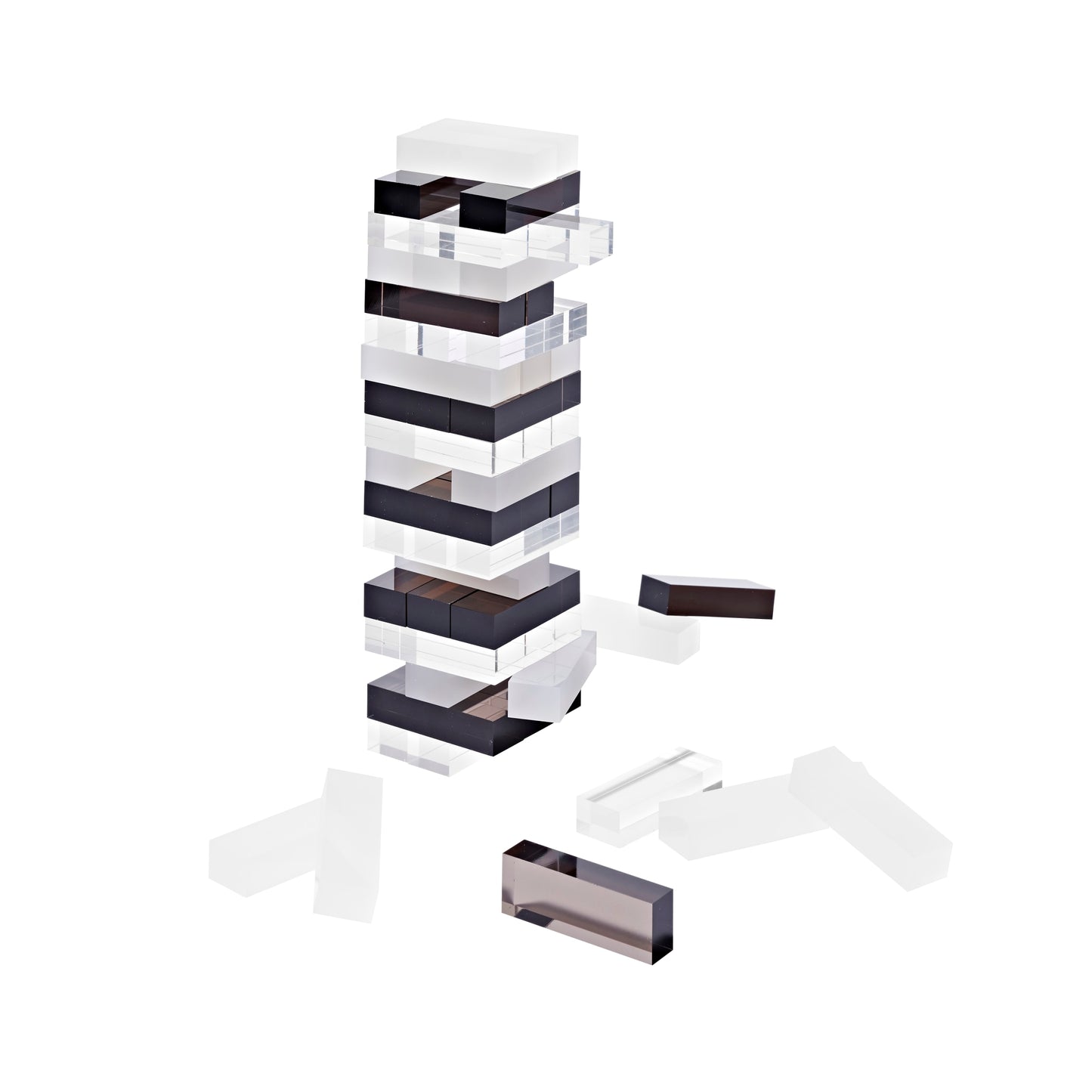 Klodsmajor: Lucite Jumbling Tower