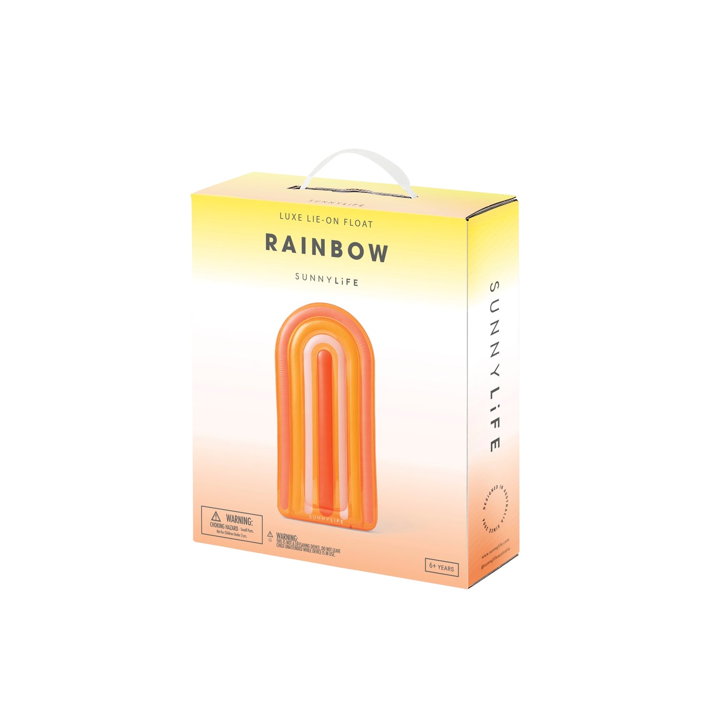 Luxe Lie-On Float Rainbow