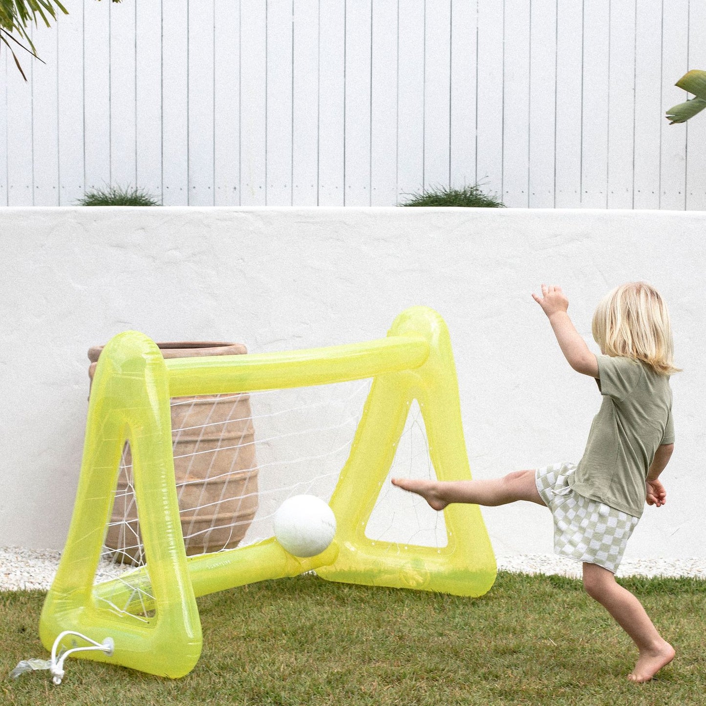 Inflatable Goalie Neon Citrus