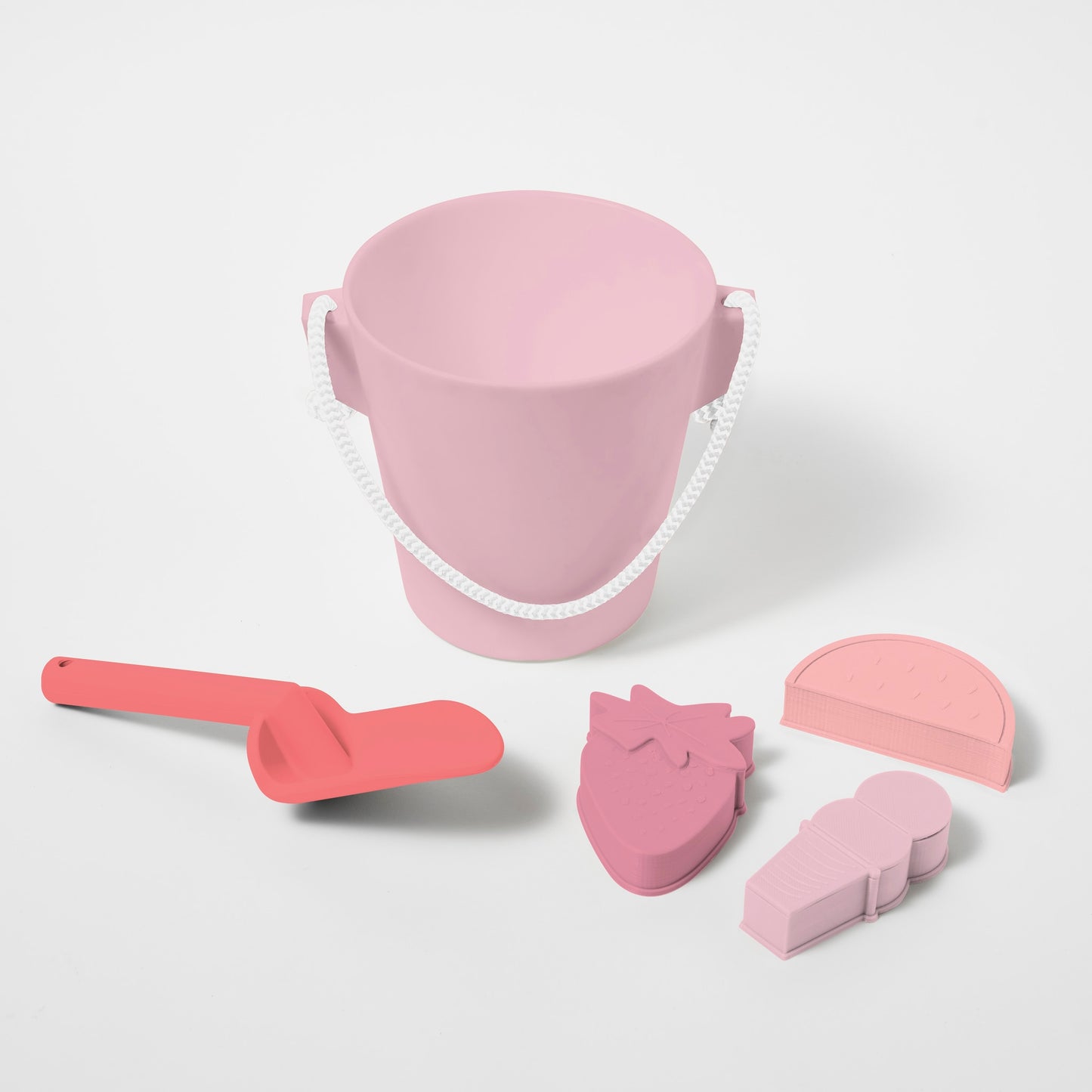 Silicone Bucket & Spade Set Pink