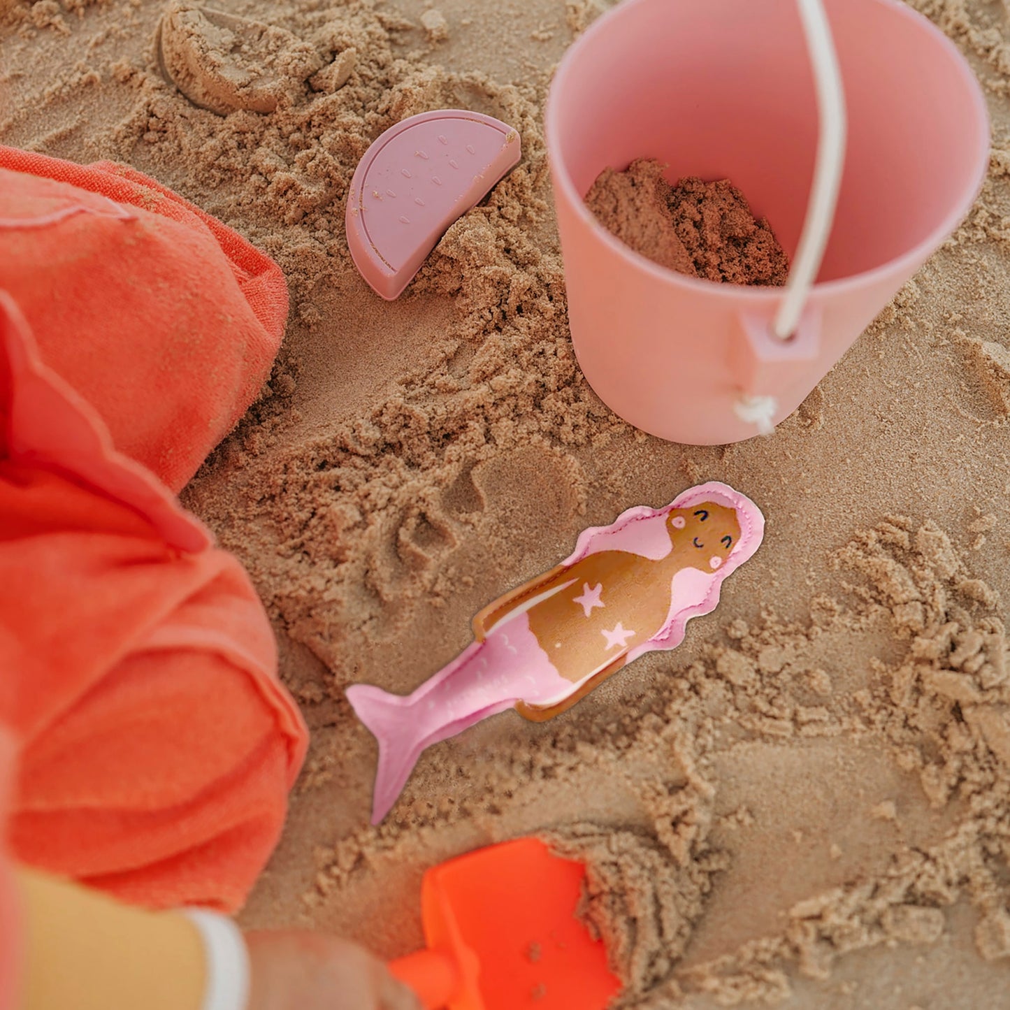 Silicone Bucket & Spade Set Pink