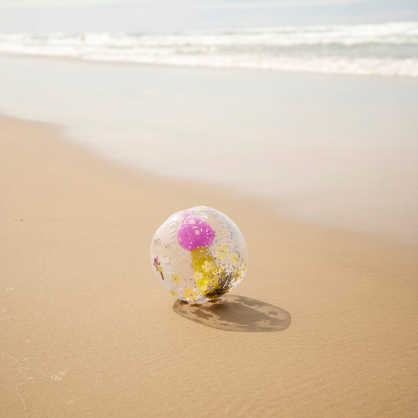 3D Inflatable Beach Ball Mima the Fairy Lemon Lilac 