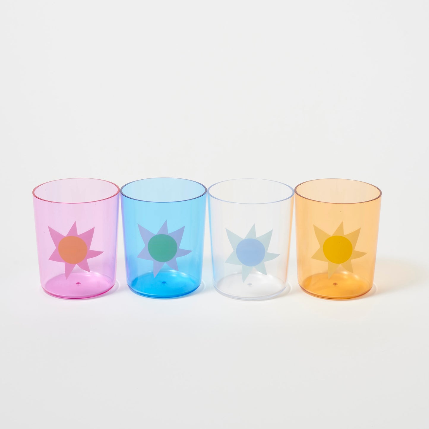 Poolside Highball Tumbler Utopia Multi Set of 4