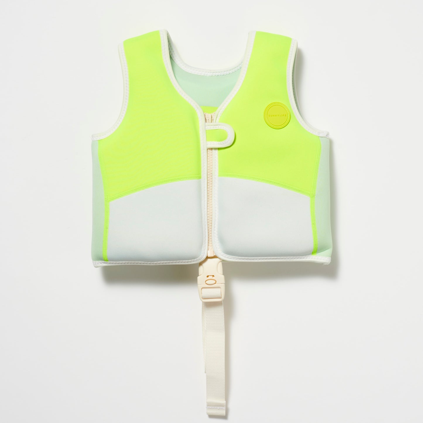 Float Vest Shark Tribe Blue Neon Citrus 1-2