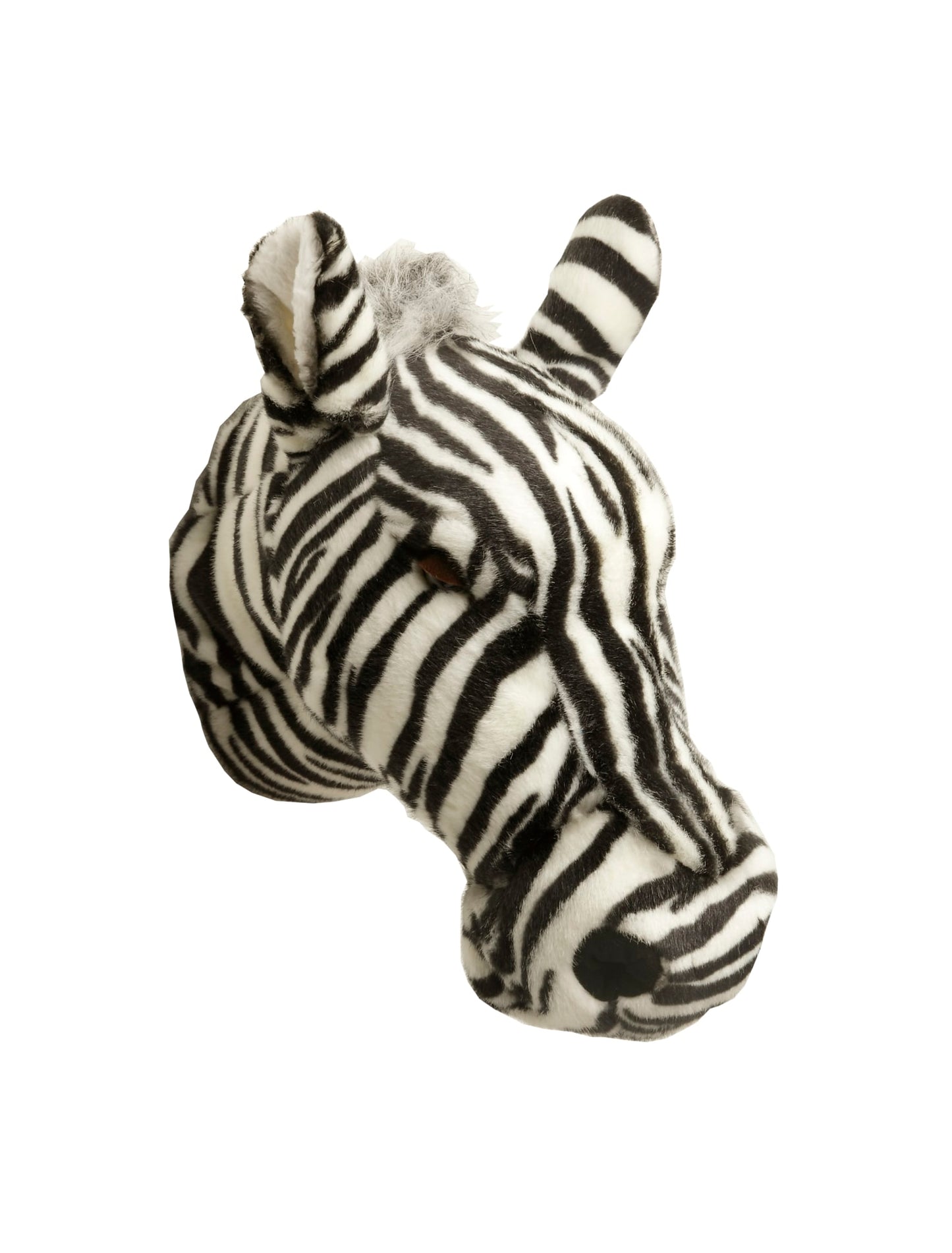 Dyrehovede i plys - ZEBRA