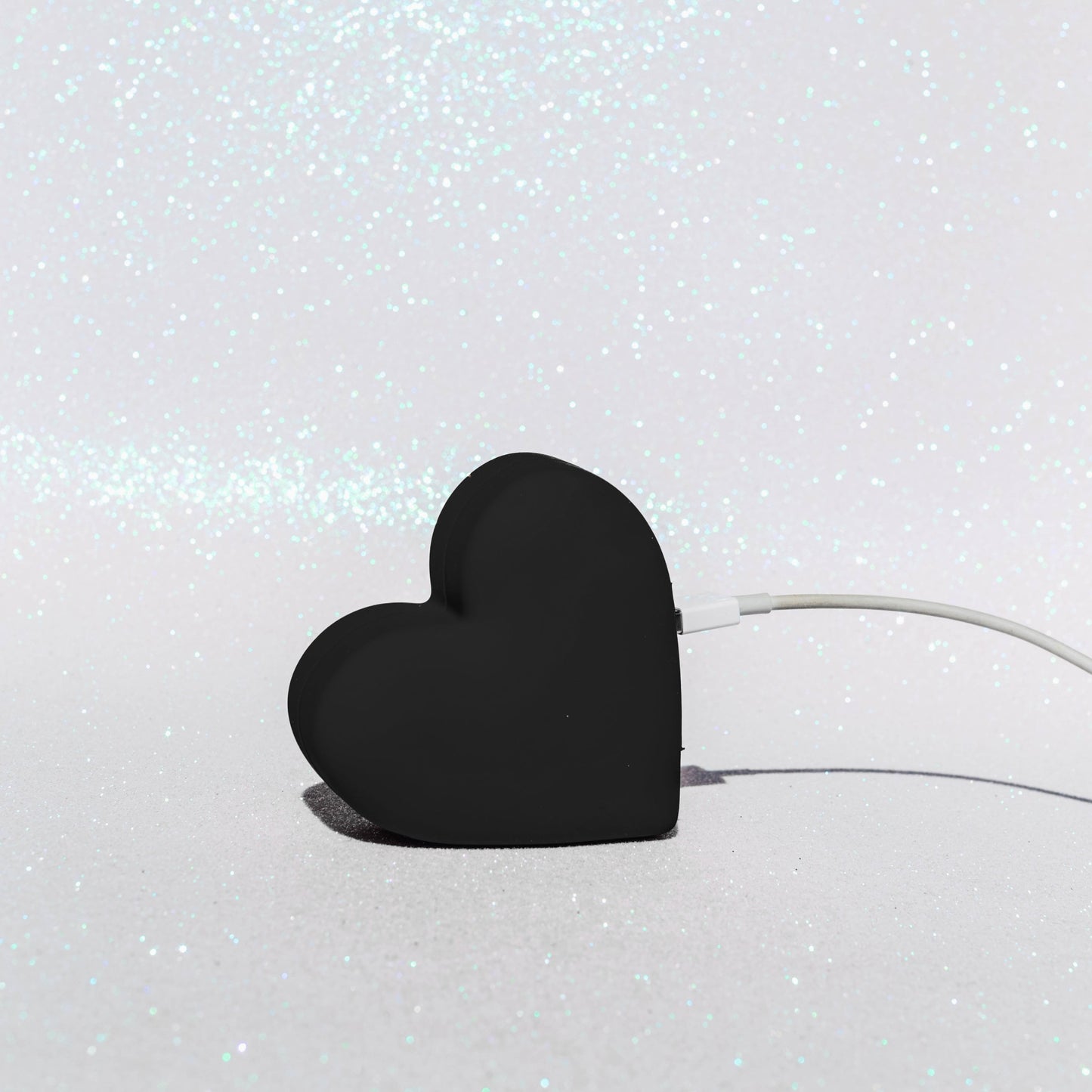 Power bank BLACK HEART / Sort hjerte