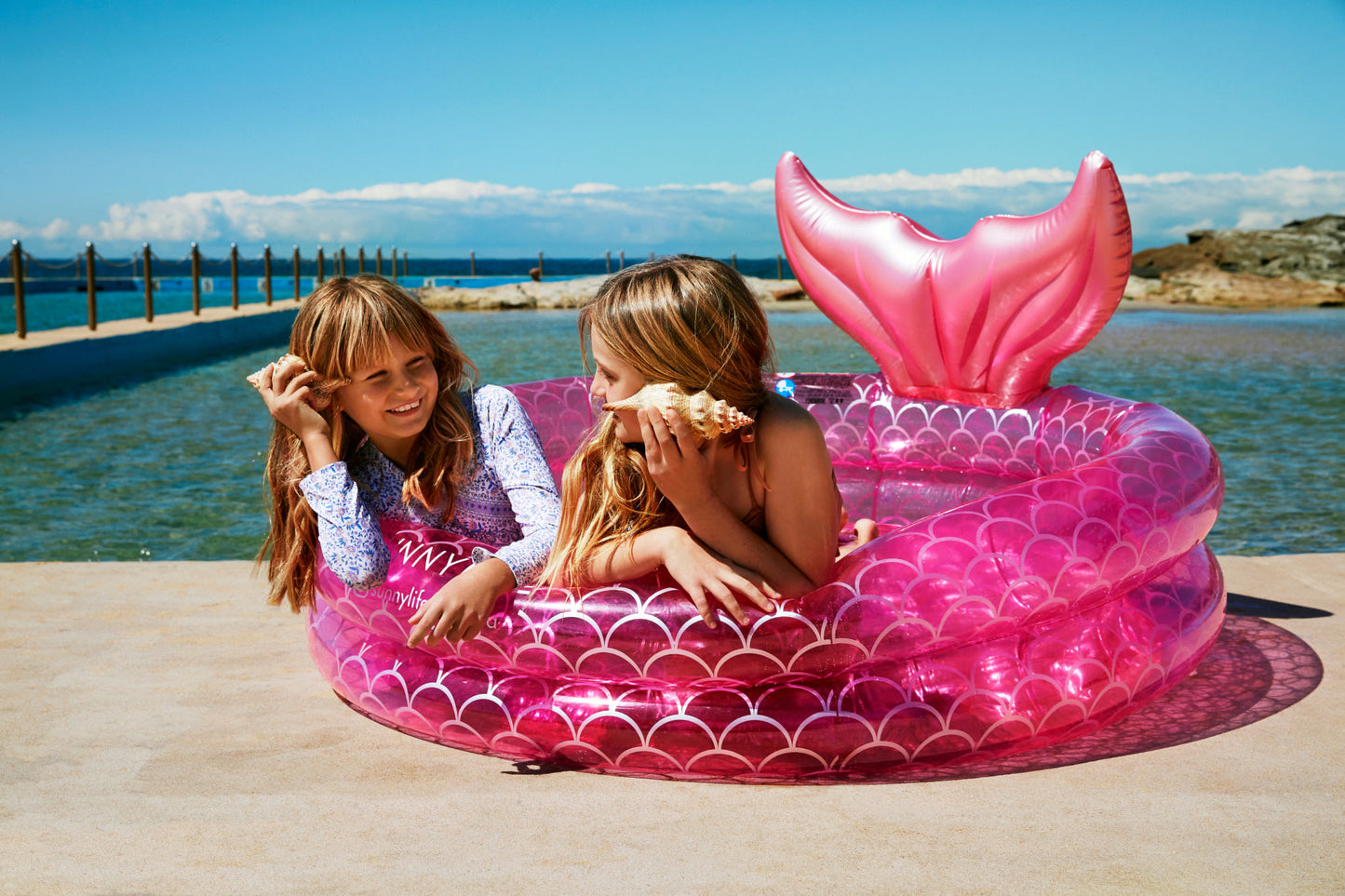 Inflatable Backyard Pool Mermaid