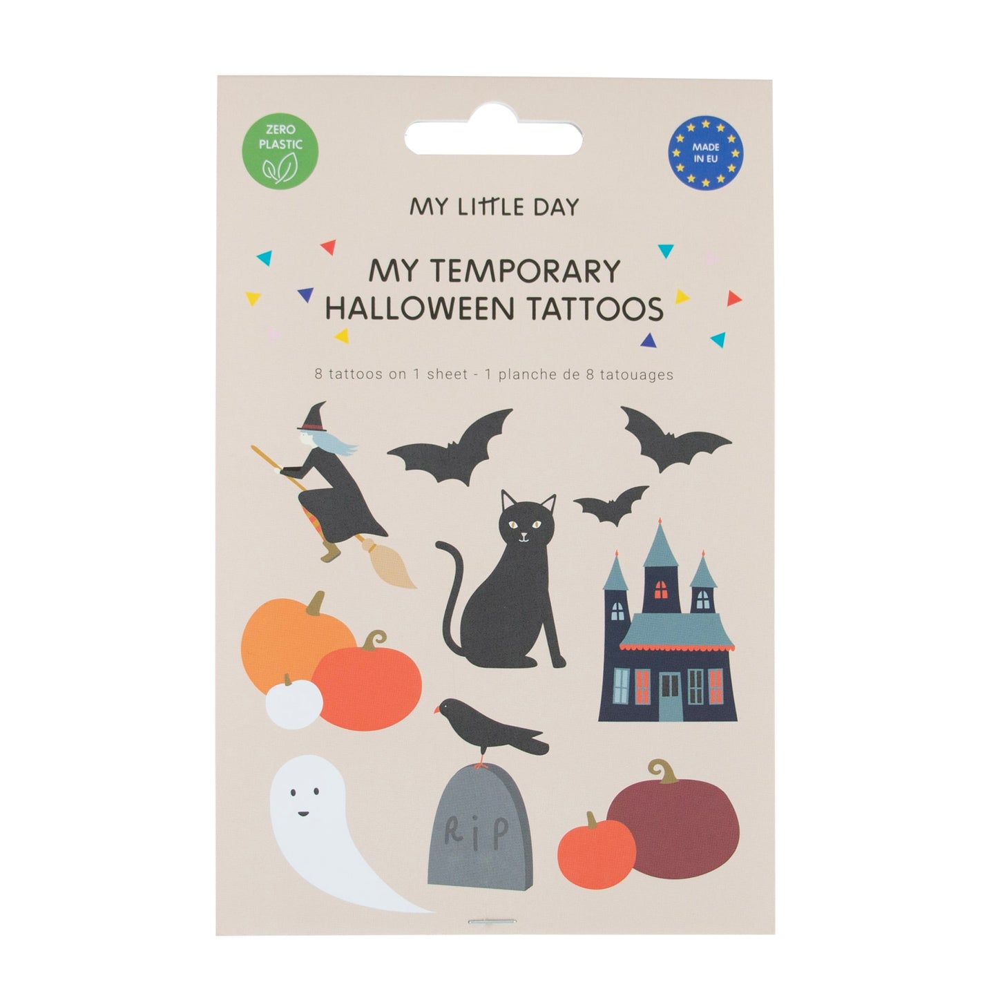 Tattoos 12 pieces halloween