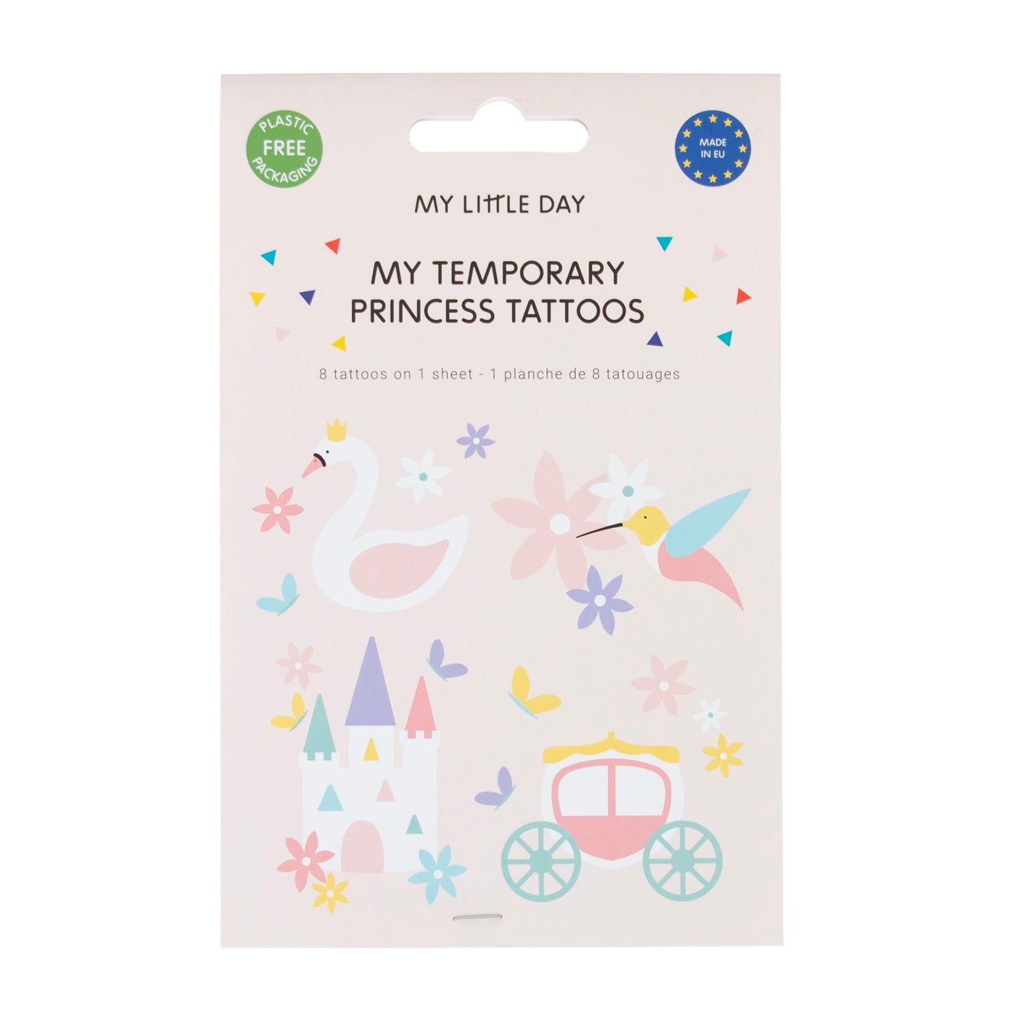 Tattoos 12 pieces princess